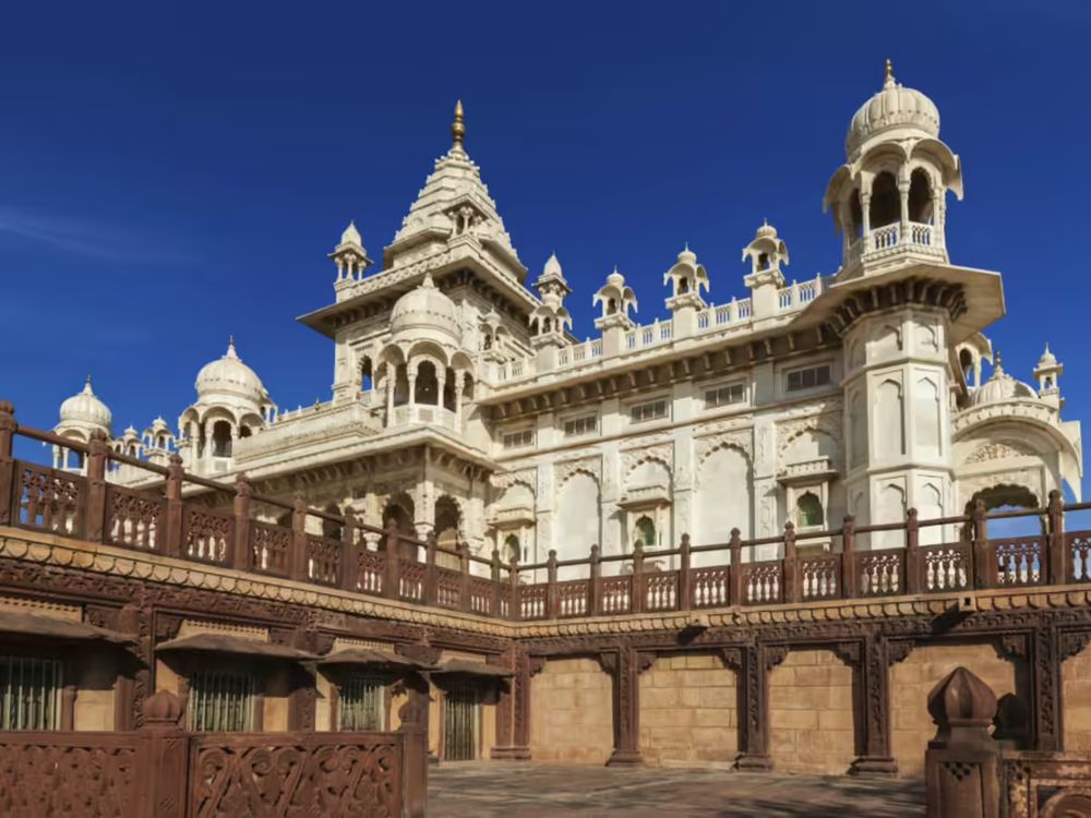 Jaswant Thada marble cenotaph in Jodhpur