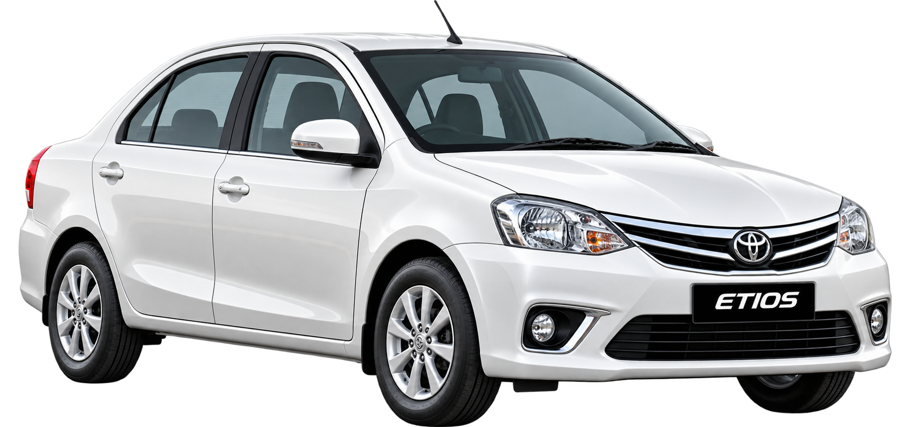 Toyota Etios available for hire with driver